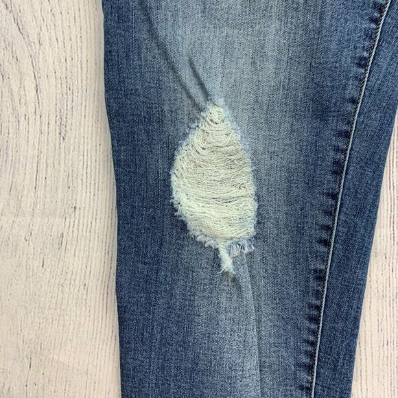 Celebrity Pink Jeans sz 11 / 30 Skinny Ankle Inseam 26.5" Distressed - Picture 7 of 15